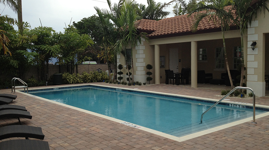 Commercial pool installation west palm beach fl